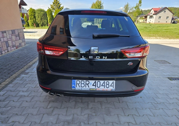 Seat Leon cena 59600 przebieg: 154650, rok produkcji 2016 z Kłecko małe 781